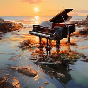 Canción Artística Junto Al Océano: Música Para Aliviar El Estrés - Clav polvoriento