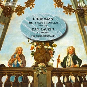 Roman: Flute Sonatas Nos. 1-5 - Johan Helmich Roman