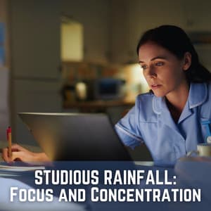 Studious Rainfall: Focus and Concentration - Calm Rain Sounds
