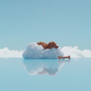 Schlummernder Pfotenflüsterer: Mit Hunden durch Traumwelten - Schlafende Musik für Hunde