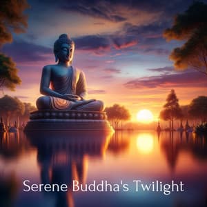 Serene Buddha's Twilight: Soundtracks for Meditation and Reflection - Buddhist Meditation Temple