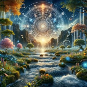 Resonance Realms: A Visual Exploration of Sound for Meditation, Solfeggio Frequencies, and Inner Transformation - Hz Lifeforce Energy