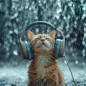 Rain Serenity: Cats Quiet Time - Music for Resting Cats
