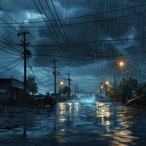 Binaural Raindrops: Ambient Sounds for Relaxation - Relaxing Flute Music Zone