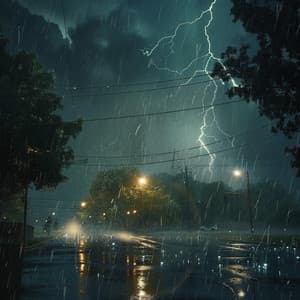 Thunder's Calm at Night: Sleep Soundly with Rain's Chill - Endless Relax