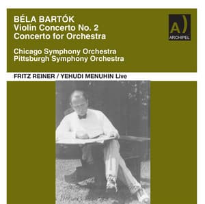 Fritz Reiner conducts Bartok live - Béla Bartók