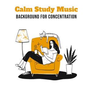 Calm Study Music: Background for Concentration, Stimulating Brain Waves for Better Focus - Great Brain System