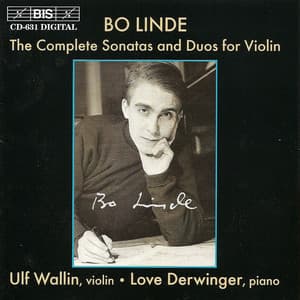 Linde: Complete Sonatas and Duos for Violin - Bo Linde