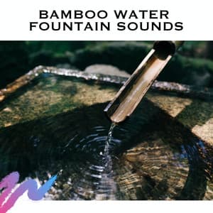 Bamboo Water Fountain Sounds - White Noise Radiance