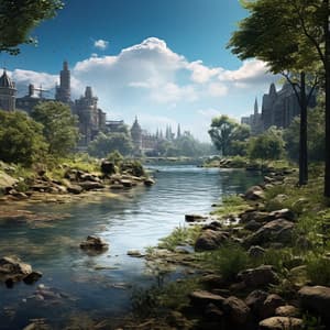 River's Sleep Serenade: Gentle Flow Lullabies - Sleep Pill