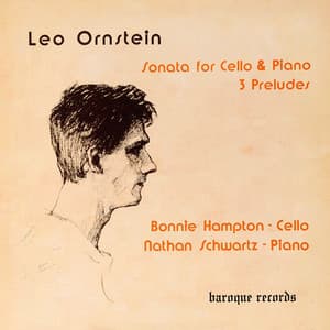 Ornstein: Sonata For Cello & Piano - Prelude tragique - Leo Ornstein