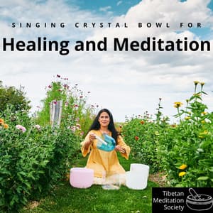 Singing Crystal Bowl for Healing and Meditation - Tibetan Singing Bowl
