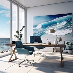 Ocean Focus: Study Work Waves - Brain Study Music Guys