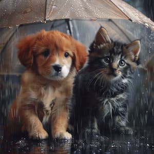 Relajación Para Mascotas: Tonos Binaurales Lluviosos - Ambiente Binaural