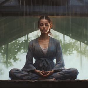 Música Para La Meditación Lluviosa: Lloviznas Armónicas - Sonidos Relajantes de Naturaleza