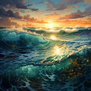 Colas Tranquilas: Meditaciones Ambientales Oceánicas Para Mascotas - Música Ambiente