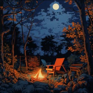 Embers of Serenity: Relaxing by the Campfire - Regen BWS