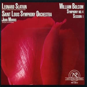 William Bolcom: Symphony #4/Session 1 - William Bolcom