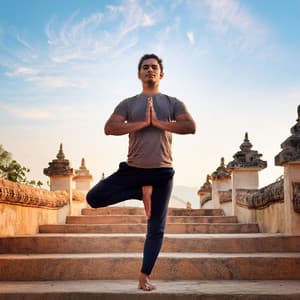 Ritmos De Yoga En Lofi: Movimiento Melódico Equilibrado - Fuente binaural