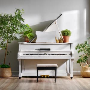 Tranquilidad de Teclas: Acordes De Piano Relajantes - Piano y tormenta