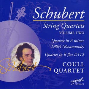 Schubert String Quartets Vol. 2 - Coull Quartet