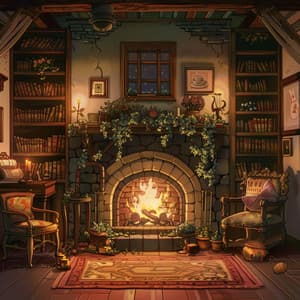 Abrazo Del Fuego Para El Sueño: Llamas Tranquilas - Sueño Naturaleza Sonidos