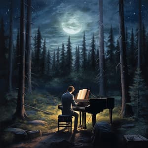 Menuet A La Luz De La Luna: El Piano Teje Canciones De Cuna Para La Medianoche - Salón con piano bar