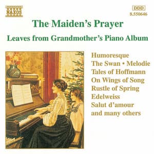 The Maiden's Prayer - Leaves From Grandmother's Piano Album - Francois-Joseph Gossec