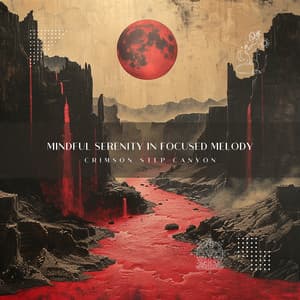 Mindful Serenity in Focused Melody - Crimson Step Canyon