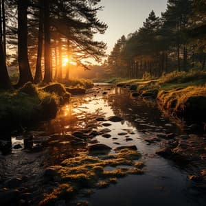 Paisajes Meditativos De Arroyos: Encontrando Tranquilidad - Canciones cristianas instrumentales