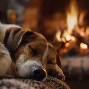 Confort Del Fuego: Música Para La Relajación De Mascotas - Música para mascotas Mundo