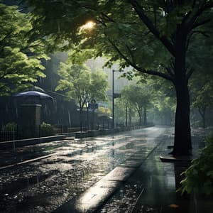 Rain's Gentle Embrace: Soothing Melodies - Gentle Day Music