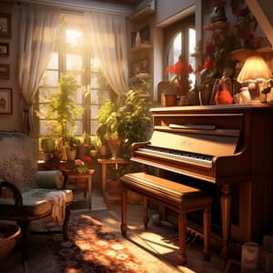 Ecos De Relajación: Ritmo Calmante Del Piano - En el piano