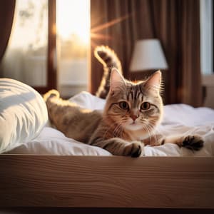 Music For Relaxing Cats In Safe And Serene Spaces - Deep Night Cats