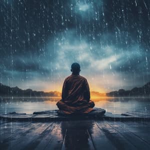 Rain Meditation: Binaural Harmonic Reflections - Atoom