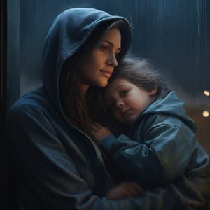 Lluvia Relajante Para Infantes: Música Para Aliviar El Estrés - Grillos Cantantes