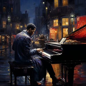 Urban Chronicles: Jazz Piano Echoes - Cocktail Piano Bar Jazz