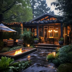 Autumn's Rainy Fireside Serenity - Rain Wonder