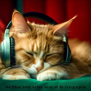 Méditez avec votre animal de compagnie : musique avec des fréquences Hz curatives et des sons de chat ronronnants - Chat musique