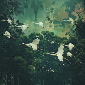 Verzaubertes Flugwesen des Waldes - Waldgeräusche