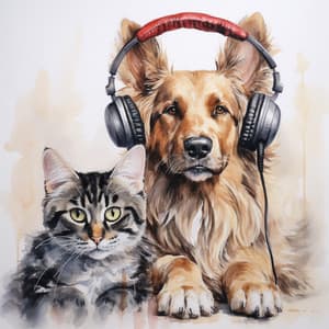 Caninos Binaurales: Ecos Relajantes De Perros - Colectivo De Música Para Perros