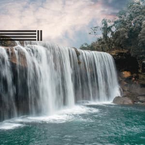 Natürliche Wasserfallgeräusche - Naturgeräusche zur Entspannung