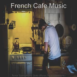 Tenor Saxophone Solo - French Cafe Music