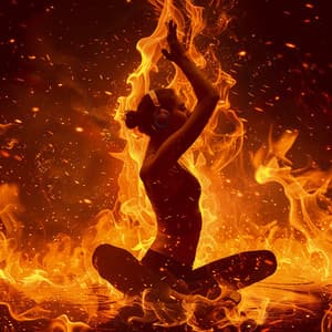 Fiery Balance: Yoga Flame Rhythms - Yoga Meditation and Relaxation Music