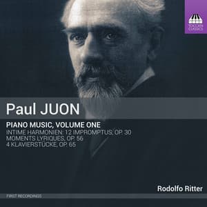 Juon: Piano Music, Vol. 1 - Paul Juon