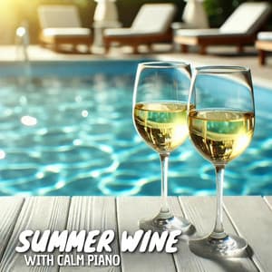 Summer Wine with Calm Piano - Jazz For Wine Tasting