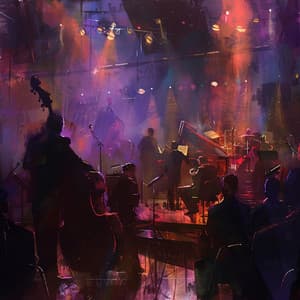 Salón De Jazz De Medianoche: Melodías Nocturnas - Ambientes de jazz nocturno