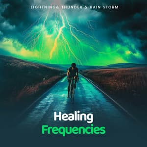 Healing Frequencies - Lightning, Thunder and Rain Storm