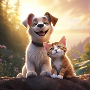 Explorando Juntos: Música Para Las Aventuras De Las Mascotas - Música para perros y gatos