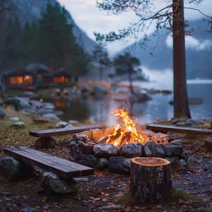 Brillo De Fuego Binaural Para Una Relajación Relajante - Lista de reproducción de música relajante